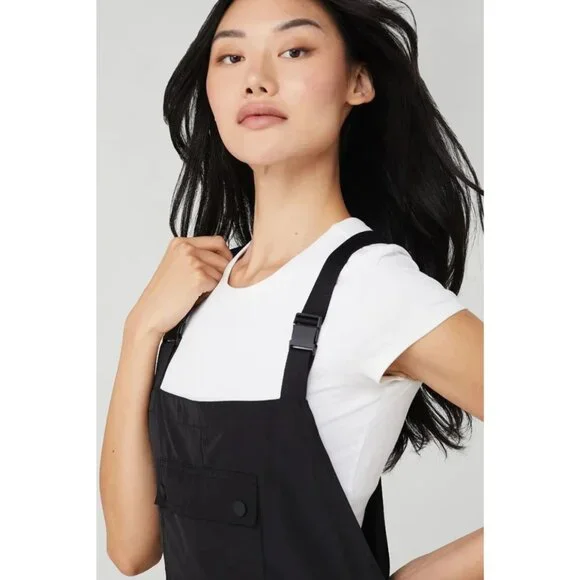 Alo Monterey Overalls in Black Size Small (Hemmed Inseam 27”) - Picture 4 of 16